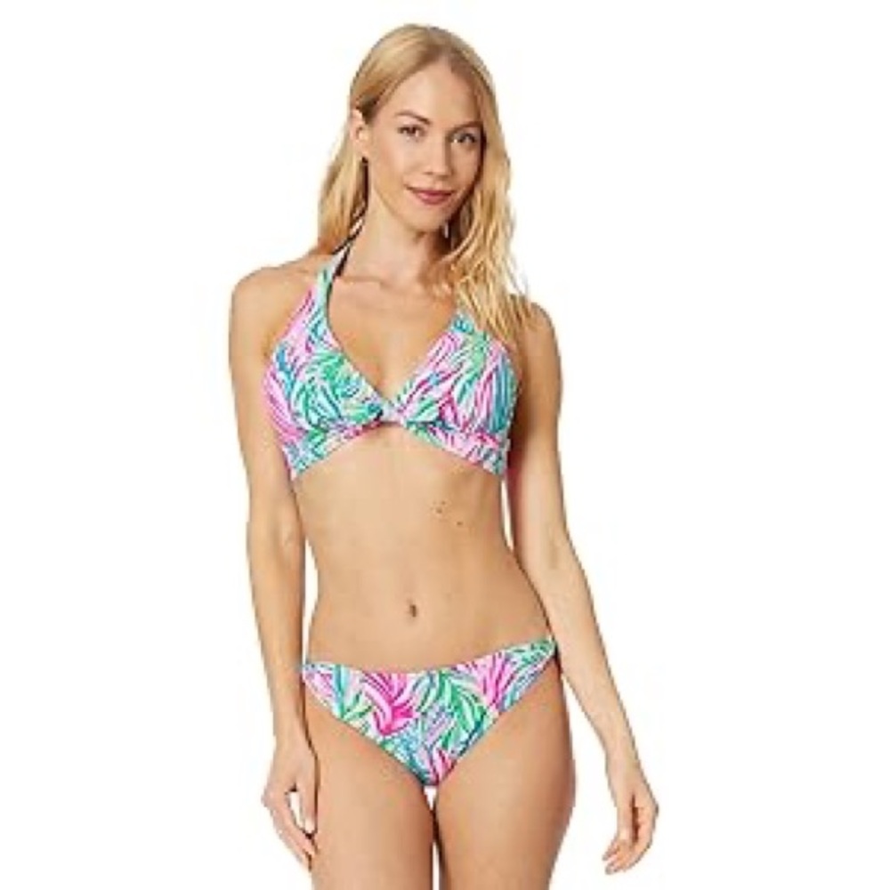 New Lilly Pulitzer Elise Top Multi Sea Turtle Soiree 2 - Picture 3 of 9